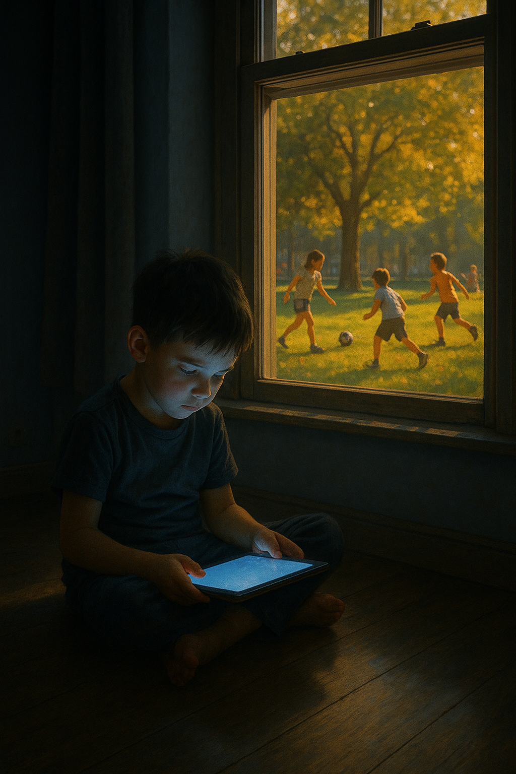 20251028_1757_Isolamento Digitale Infantile_simple_compose_01k8nvxty3egtrwhzhzpnbq22a